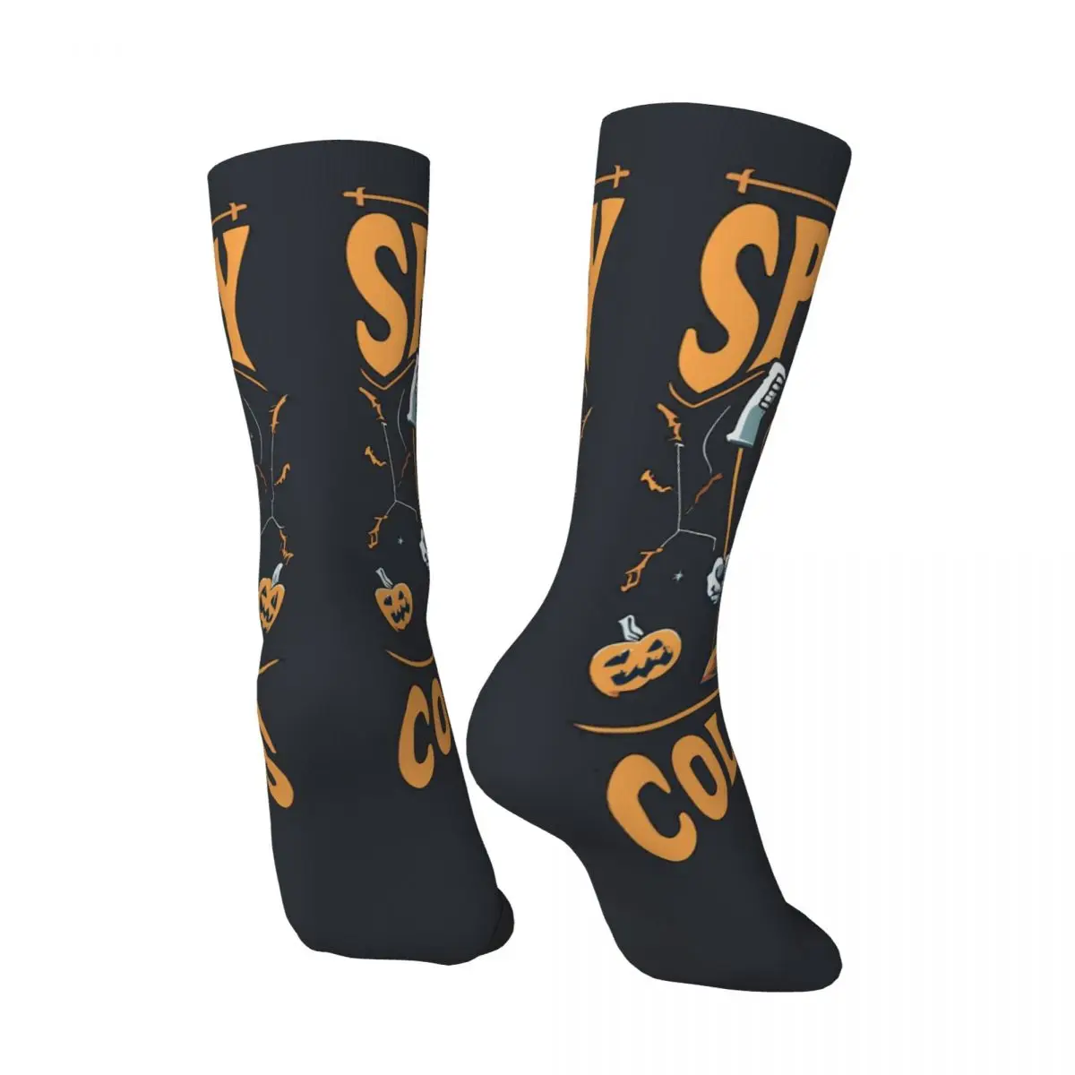 Crazy compression Spooky Columbus Pullover Sock for Men Harajuku Columbus Day Quality Pattern Crew Sock Novelty