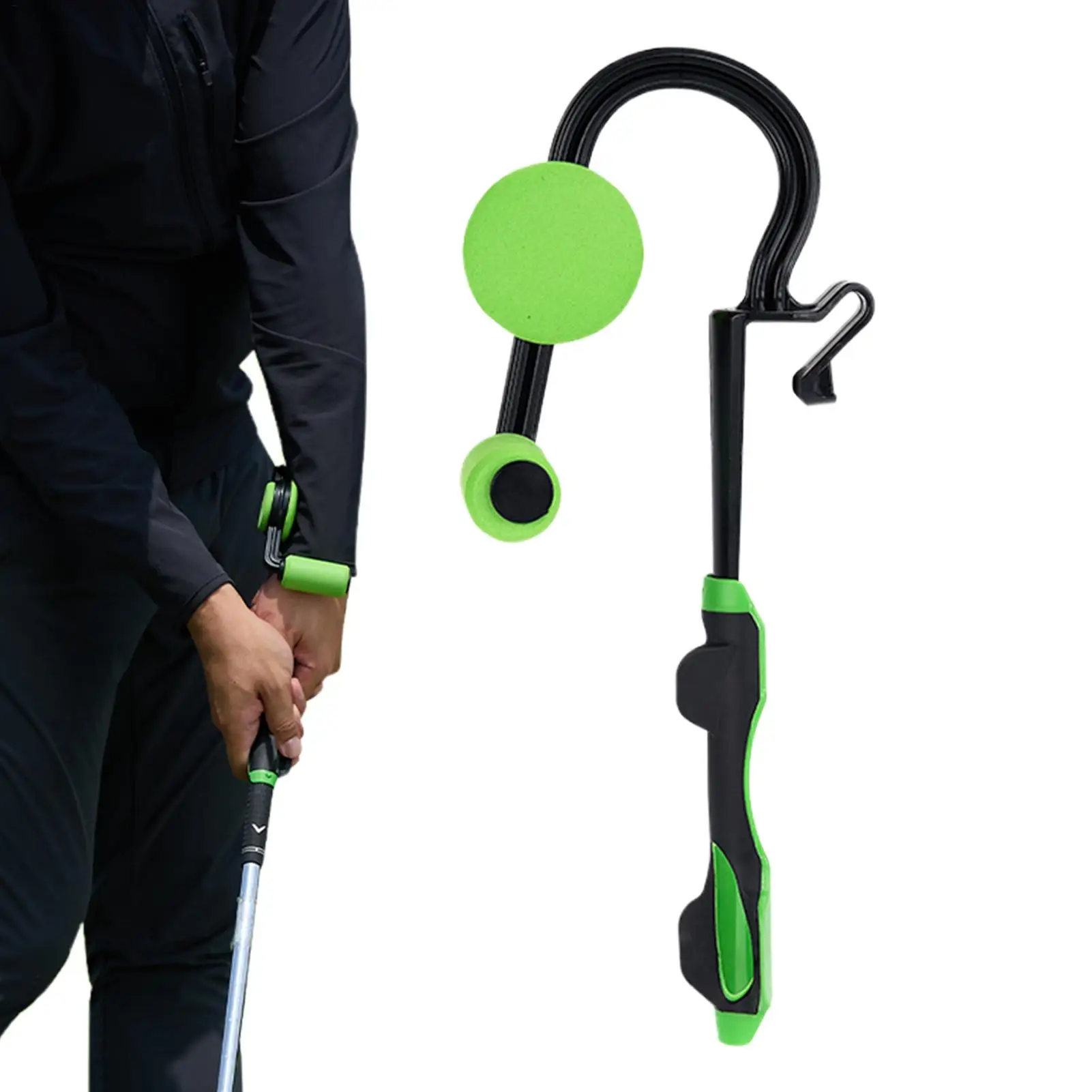 SquareSet Golf Swing Trainer Instant Feel-Based Feedback Fixes Your Contact and Gives You Pro-Level Clubface Control