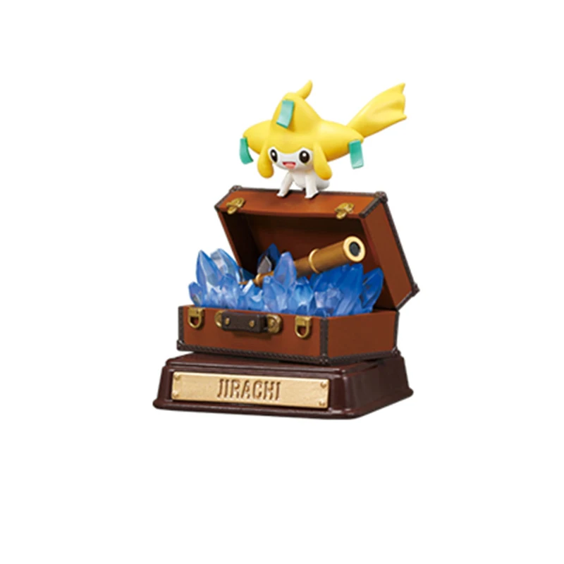 オリジナルポケモンアニメーションゲーム周辺玩具タイプスチールルカリオ・ゴルデンゴ箱入りガチャアニメアクションモデルフィギュアコレクション