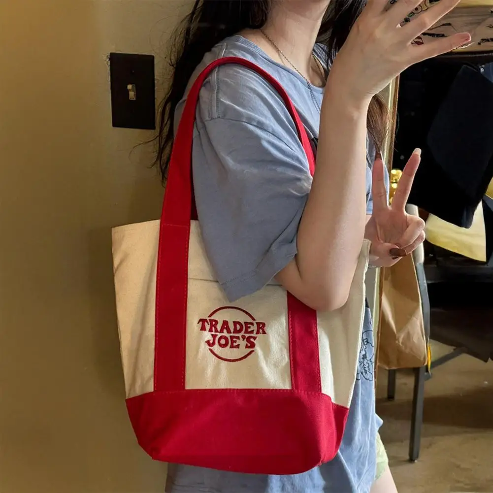 Small Reusable Tote Bag Eco-friendly Reusable Tote Machine Washable Handbag for Daily Essentials Small Groceries
