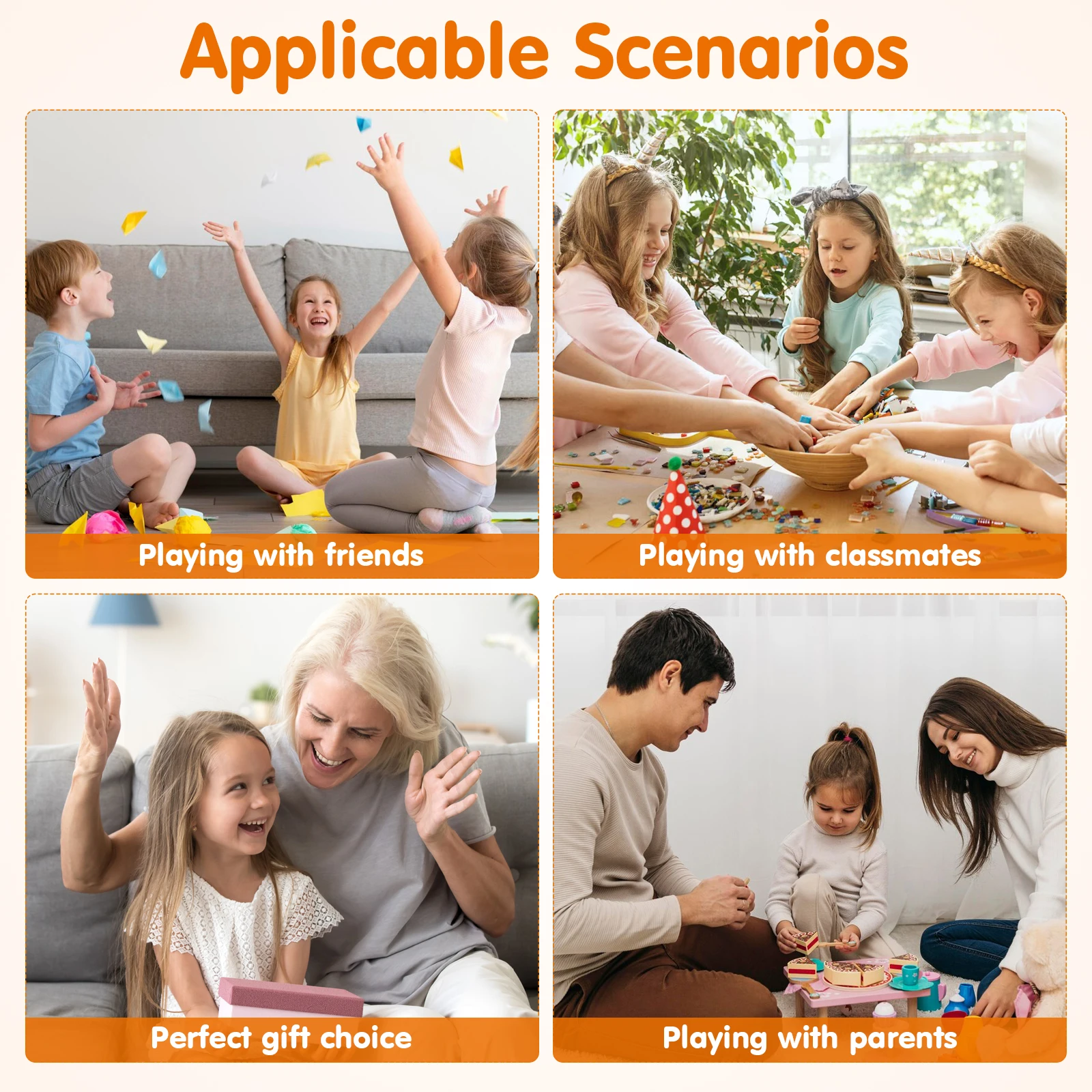 مجموعة واحدة من موقد المطبخ للأطفال، طباخ التعريفي المضيء، ملحقات أجهزة الطبخ مع الصوت والضوء التفاعلي #5