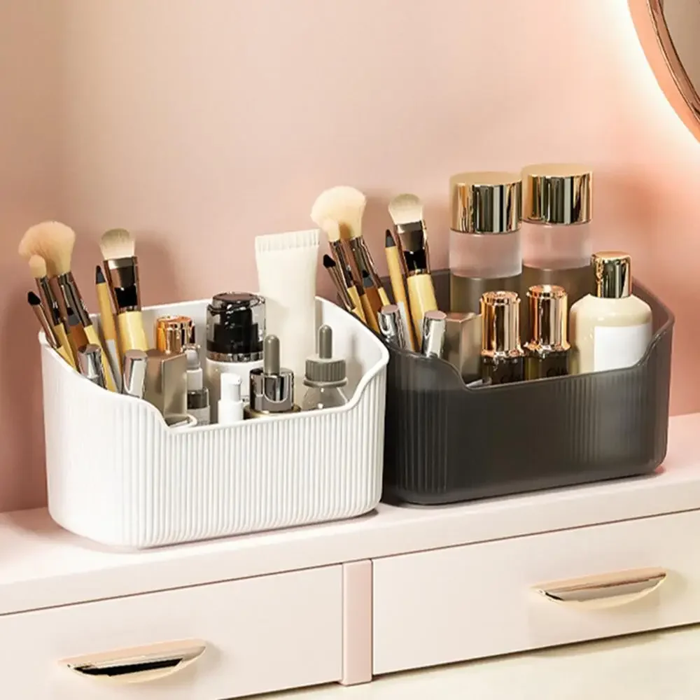 

Makeup Drawer Cosmetics Storage Box Plastic Makeup Organizers Storage Jewelry Display Case Divided Makeup Boxes Container