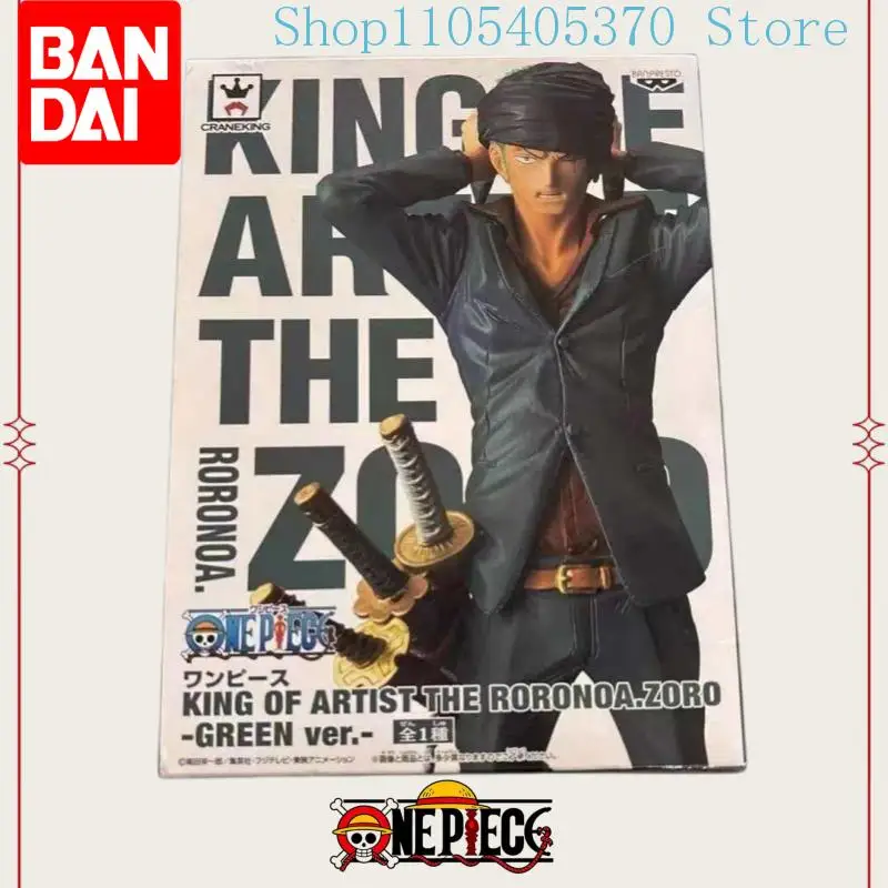 

In Stock Bandai Original One Piece Roronoa Zoro Banpresto Action Figure Model Doll Brand New Boxed Garage Model Toys