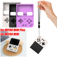 Protective Cover for MIYOO Mini Plus / Mini Gaming Console Silicone Sleeve Skin Soft Skin Cover Anti-Slip Case with Lanyard