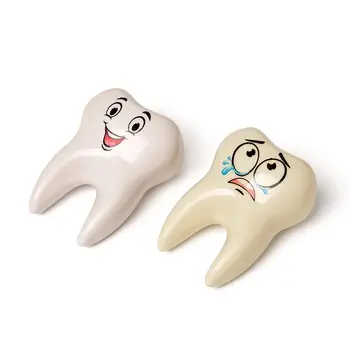 一套兩色牙醫禮物牙刷教學模型套裝,兒童早期教育刷牙玩具示範學習模型 8 最佳銷售 牙齒玩具 - №8