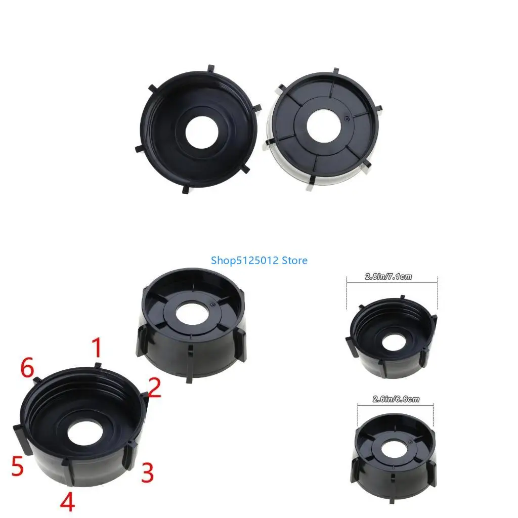 G8TC Pack of 2 Replacement Part Juicer Bottom Base Plastic Texture
