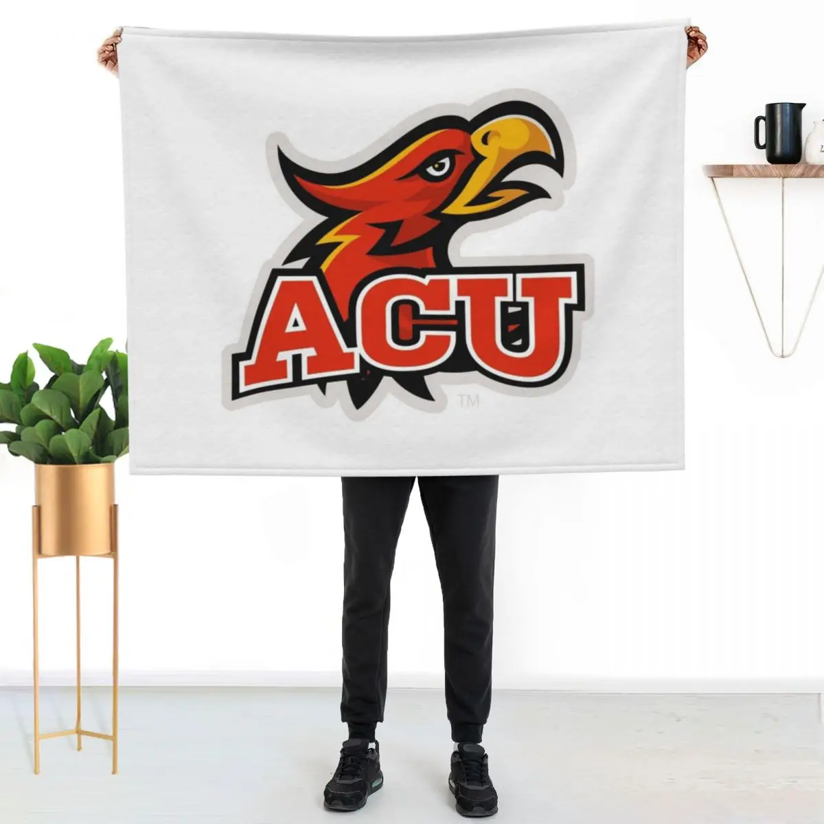 Arizona Christian University firestorm Throw Blanket couch cozy soft plush fuzzy picnic outdoor blanket