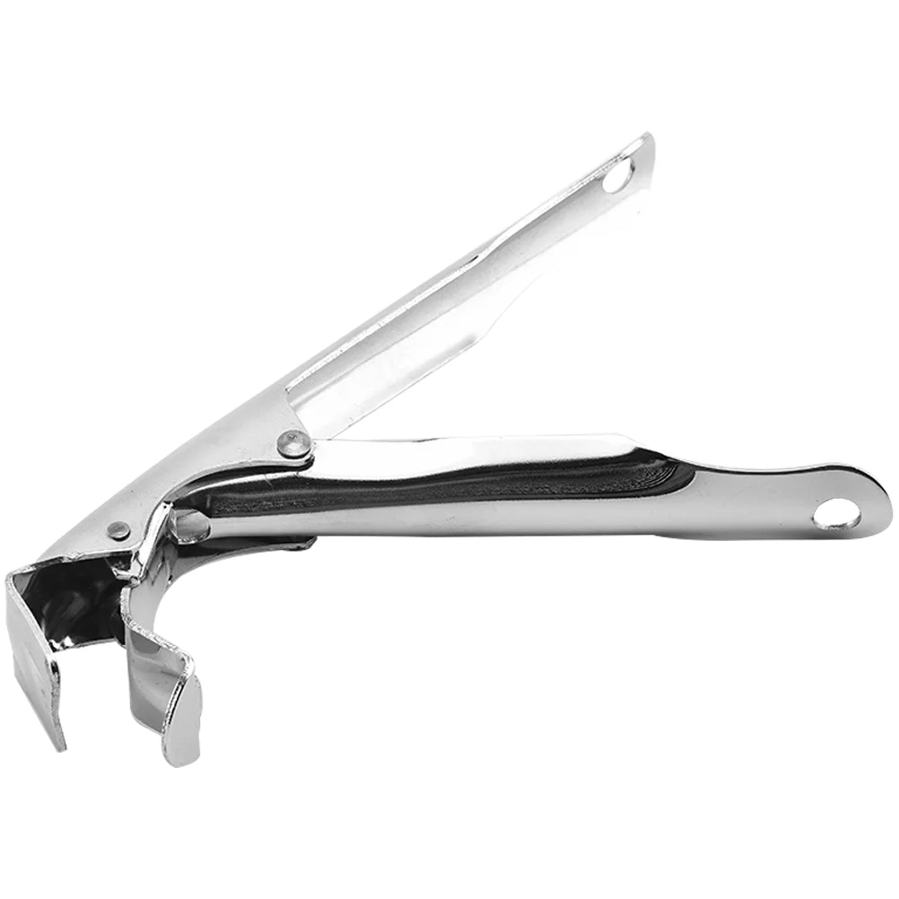 

Stainless Steel Anti-scalding Clip Pot Holder Pan Gripper Baking Tool Air Fryer Practical Hot Plate Clamp Anti-Slip Frying Safe