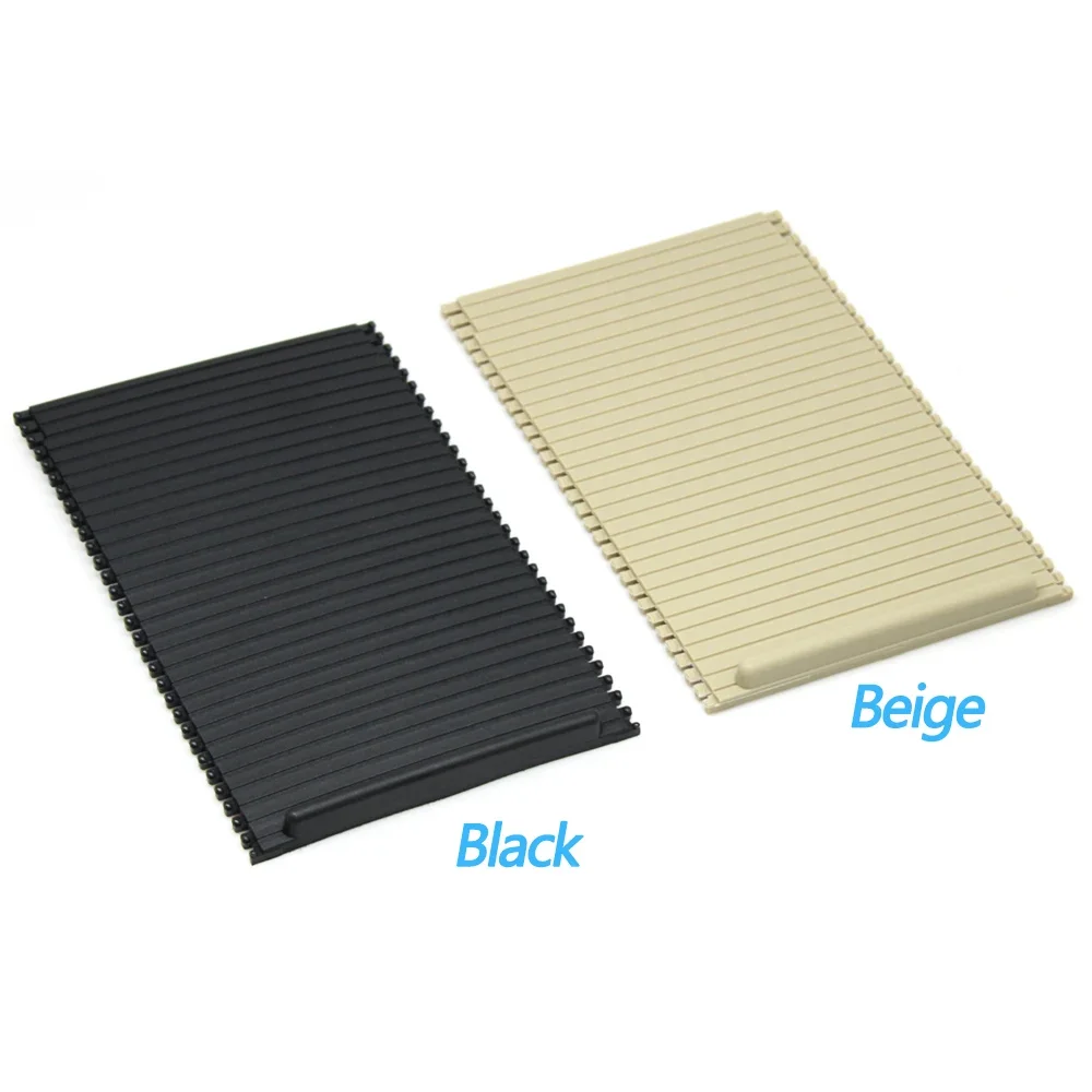 Complete Car Center Console Water Cup Holder Roller Shutter Cover For BMW X5 E53 1999-2006 51168402941 51168408026