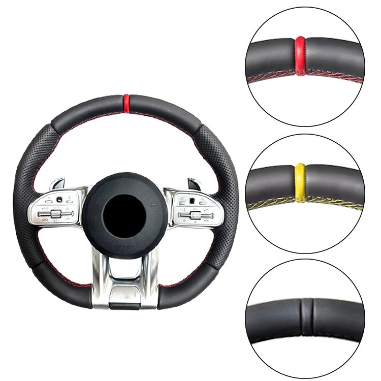 

For Mercedes Benz W204 W218 W214 W212 A-Class/C-Class/E-Class Steering Wheel Carbon Fiber