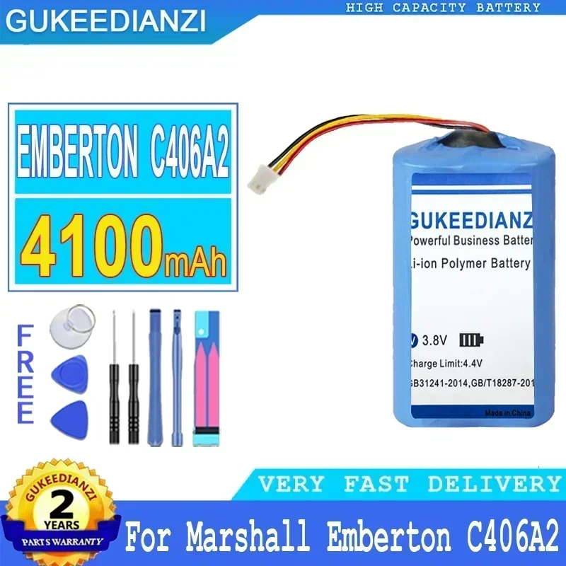 

Аккумулятор портативного динамика 4100 мАч для Marshall Emberton C406A2 EMBERTON C406A2 высокой емкости