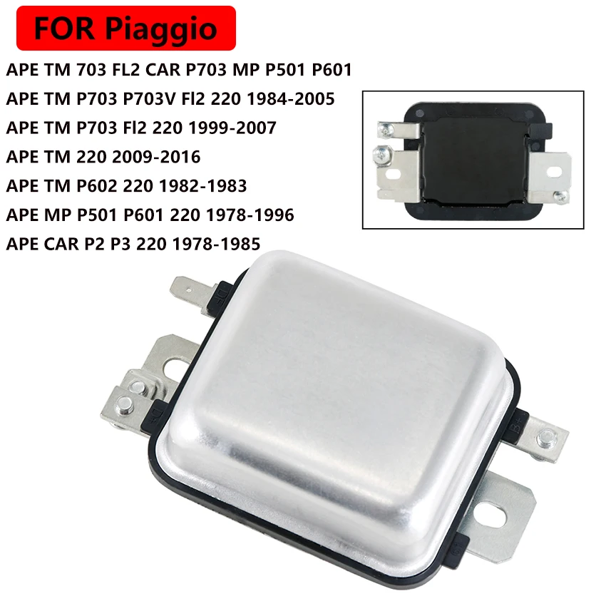 

Регулятор напряжения выпрямителя для Piaggio APE TM703 FL2 CAR P703 MP P501 P601 P703 P703V Fl2 220 APE CAR P2 P3 220 OEM: 404070655