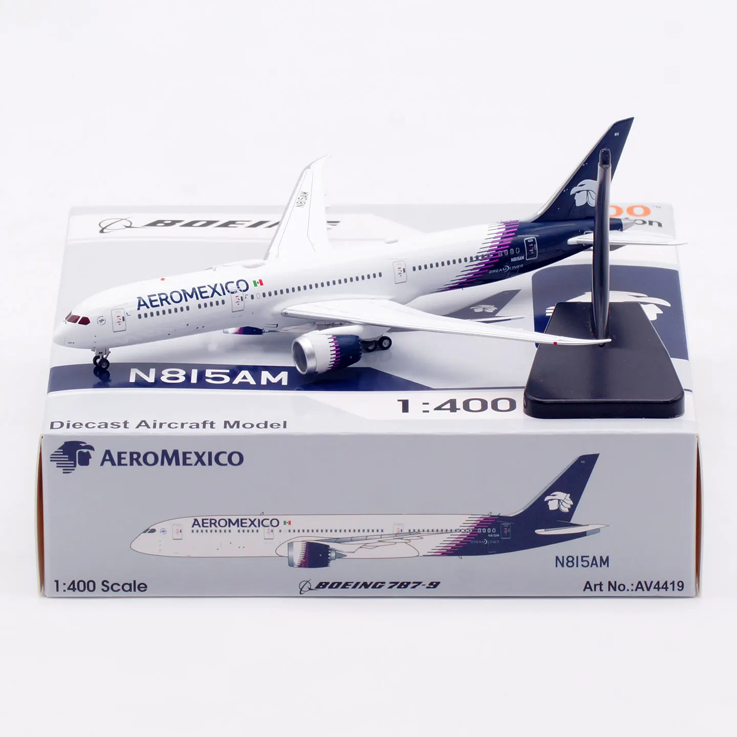 modele-d'avion-en-alliage-av4419-collection-de-modeles-d'avions-cadeau-aviation-1-400-aeromexico-boeing-787-9-dreamliner-modele-d'avion-en-metal-moule-sous-pression-n815am