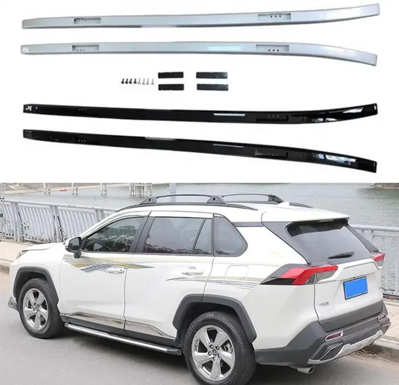 

Roof Racks Fit For TOYOTA RAV4 RAV 4 2019 2020 2021 2022 Top Roof Rack Rail Luggage Cross Bar