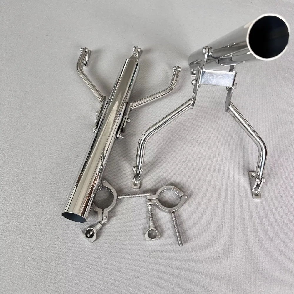 

Sailing boat stainless steel marine accessories parts hardware outriggers mounting