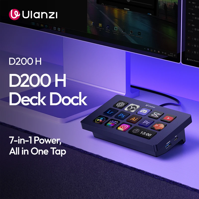 Ulanzi D200H 7-in-1 Deck Dock for Office Studio