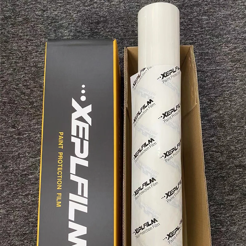 Paint protective film transparent ppf polyurethane coating protective self-healing transparent TPU film anti-yellow packaging