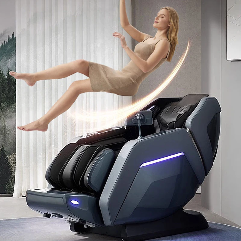 

Sn-T60S 2024 New Electric Big Size Shiatsu Zero Gravity Dual Core 3D Full Body Massager Chair With Calf Kneading