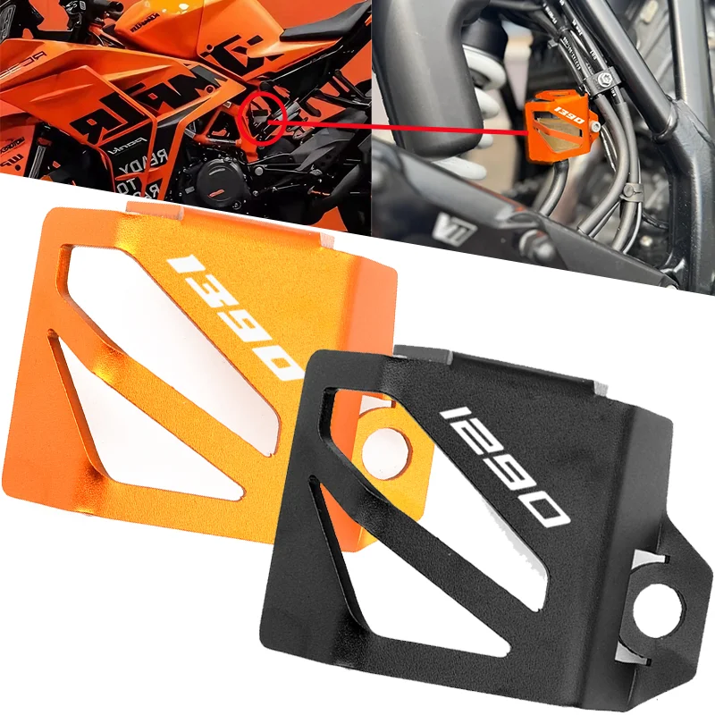 

For KTM 1390 SUPER DUKE R 1390 1290 Super Duke R EVO Adventure Motorcycle Accessories Rear Brake Reservoir Guard Protector Cover
