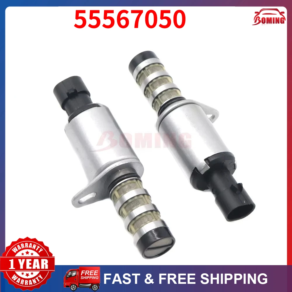 55567050  Car Camshaft Cam Control Solenoid Valve Fits For Chevrolet Astra Aveo Aveo5 Cruze Sonic Trax Pontiac G3 Saturn 1235299