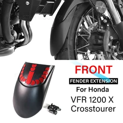 혼다 VFR 1200 X 크로스투어용 펜더 익스텐더, VFR1200X VFR 1200X 크로스투어러 2012 오토바이 프론트 펜더 허거 머드가드