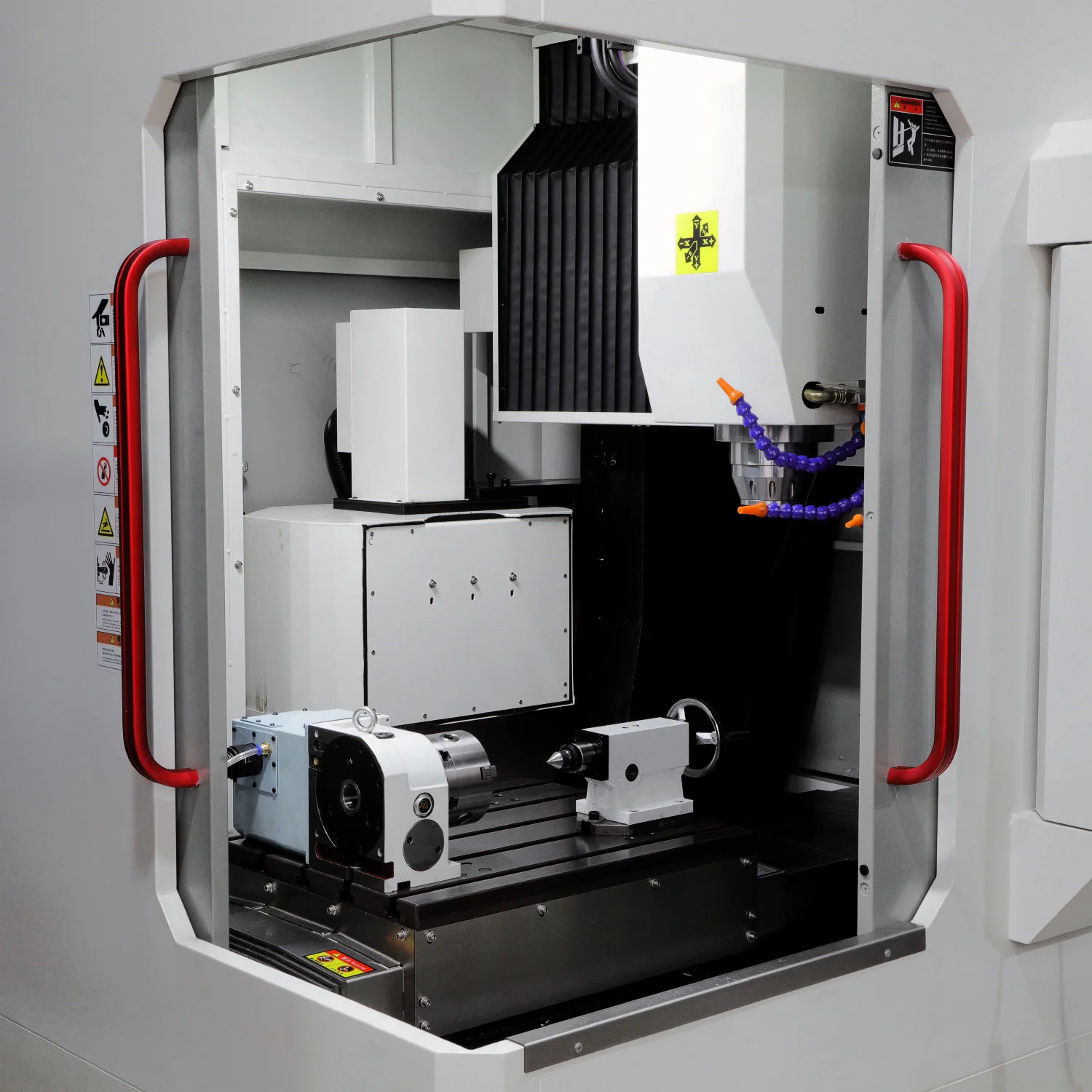4-Axis expandable unlocked multi-faceted machining free numerical control mini milling machine