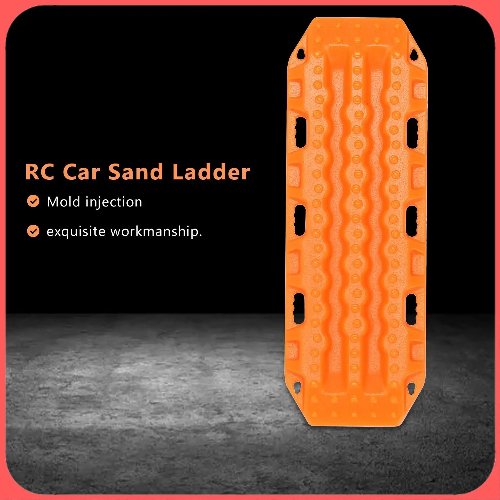 

X12A-Plastic Sand Ladder Recovery Ramps Board Escape Board For 1/24 RC Crawler Car Axial SCX24 Decoration Upgrade Parts