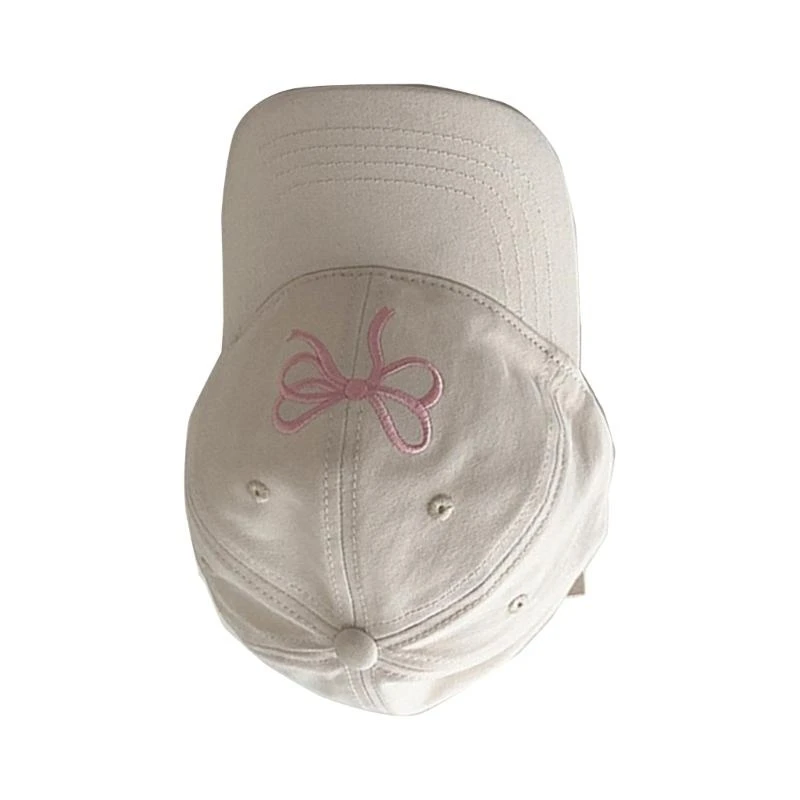 Child Hat Protective & Fashionable Hat Child Cotton Baseball Hat Comfortable Headwear Bowknot Child Hat Gift for Kids