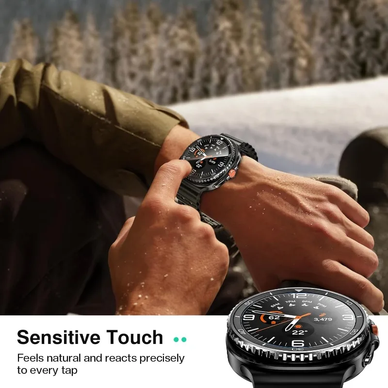 2PCS Tempered Glass For Samsung Galaxy Watch 8 Classic/8 40mm 44mmCover Anti-Scratch Screen Protector With Tool Easy 2030 image 5