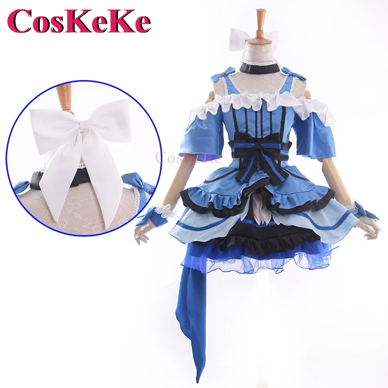 CosKeKe Sonoda Umi Cosplay Anime LoveLive Costume Kira Kira Sensation Lovely Singing Suit Halloween Party Role Play Clothing