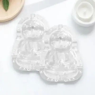 2 قطعة قالب تشكيل بوذا قالب فاكهة شفاف قطعة لزراعة البطيخ أداة تشكيل الجينسنغ اللطيفة مستلزمات الحديقة المفضلة