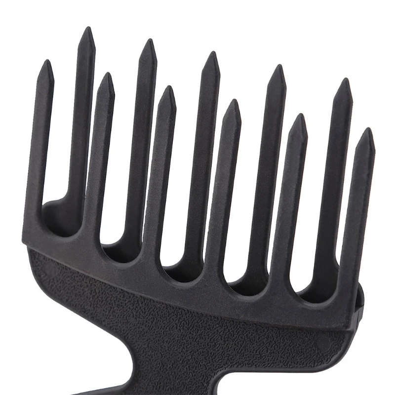 Peigne à cheveux Afro à dents larges, perruque démêlante, brosse à cheveux tressée, huile pour tête, fourchette, livraison