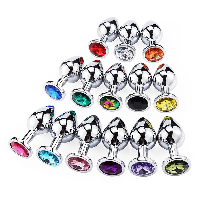 Adults Only Bdsm Butt Plug Metal Round Anal Dilator Sex Toys For Men Gay Prostate Massager Fetish Erotic Intimates Accessories