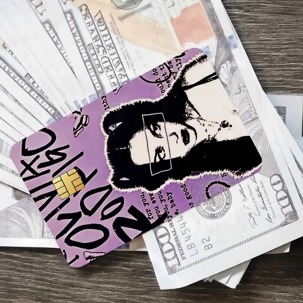 المغني O-Olivia R-Rodrigo-S مصاص دماء المشارك الائتمان الجلد غطاء بطاقة ملصقات 4 قطعة فيلم حافلة تمرير الجبهة الديكور البنك الخصم