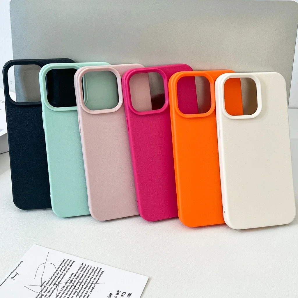 Luksusowe, miękkie etui w kolorze cukierków kompatybilne z iPhone’em 16 15 13 11 14 12 Pro Max 16 15 14 Plus…