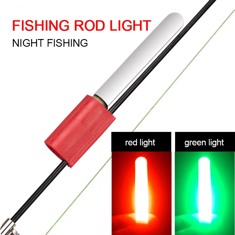 2Pcs Electronic Rod Luminous Float Stick Light With CR425 Battery Charger LED Fishing Float Sticks Carp Fishing Night Light