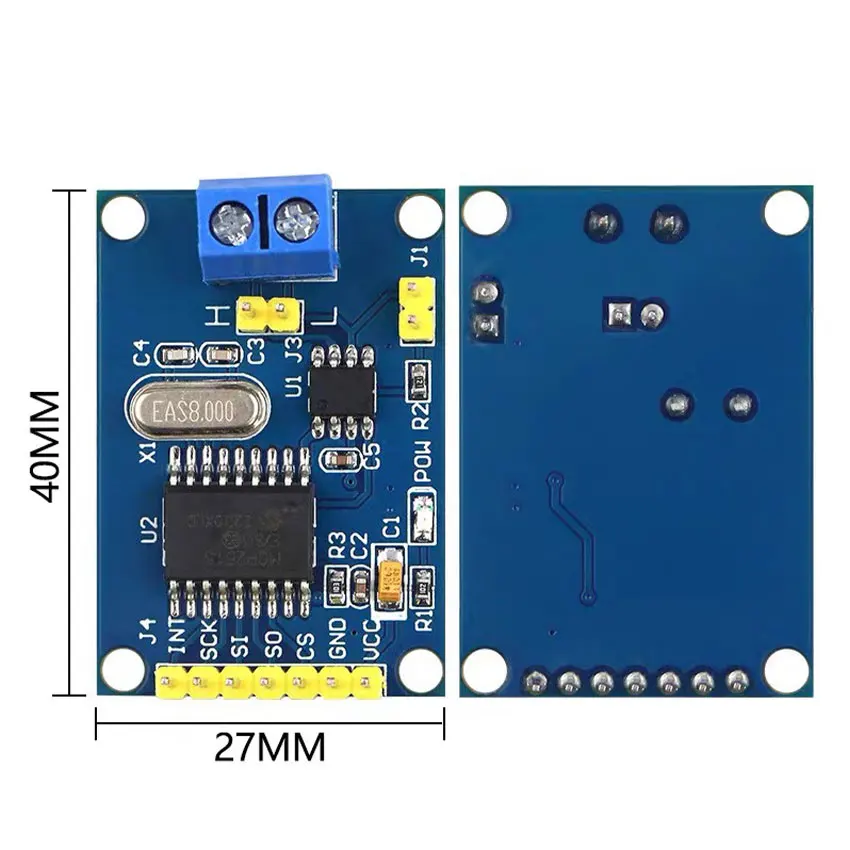 1/5/10PCS MCP2515 CAN Bus Module TJA1050 Transceiver SPI Interface CAN Controller Board 1PCS For 51 MCU ARM STM32 Raspberry Pi