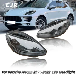 headlights Car   for Porsche macan 2014-2022 upgrade new 2023 Plug and Play Matrix led laser day running lights