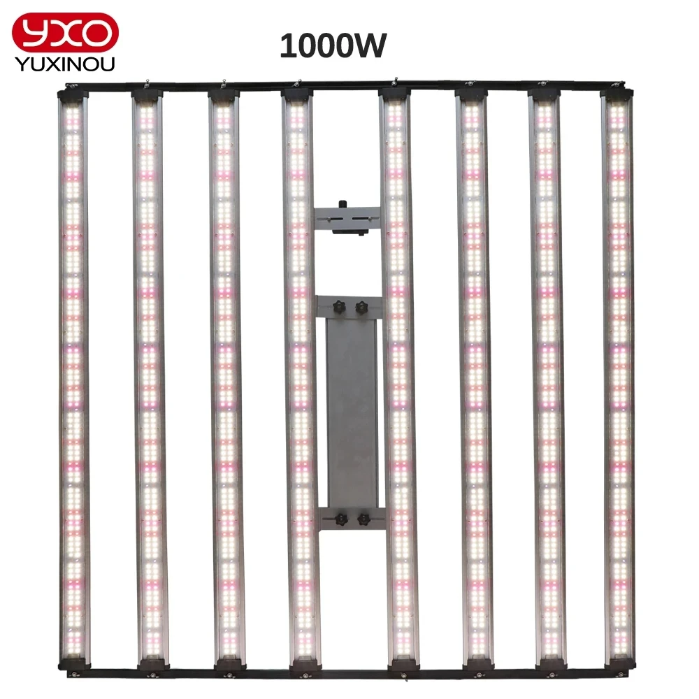 1000W 1500W Full Spectrum LED Grow light Sam-sung LM301H Quantum Tech LED Grow light Bar UV IR Turn On/Off per la luce delle piante