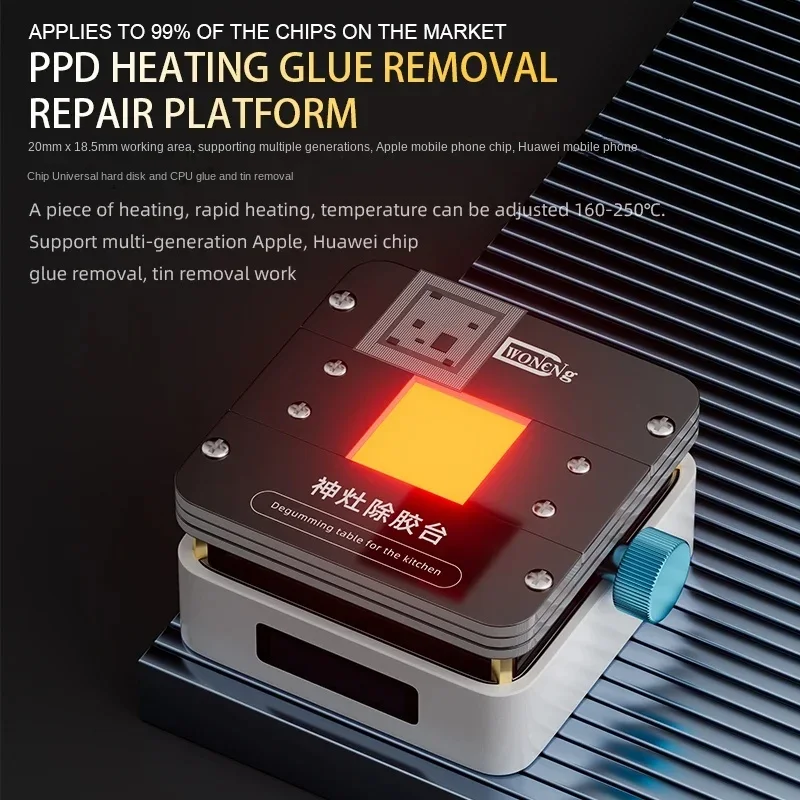 PPD CPU Heating Platform Constant Temperature Pre-Heating Table For PCB Motherboard Chip Glue/Tin Removal/BGA Reballing Welding