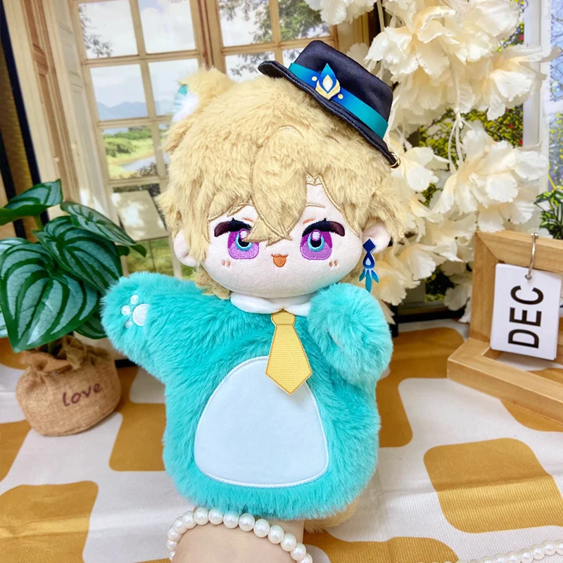 Spel Honkai Star Rail Aventurine Kawaii Gevuld Plushie Blpluche Handpoppen Poppen Poppen Poppenkleding Zacht Anime Figuur Speelgoed Voor Kinderen