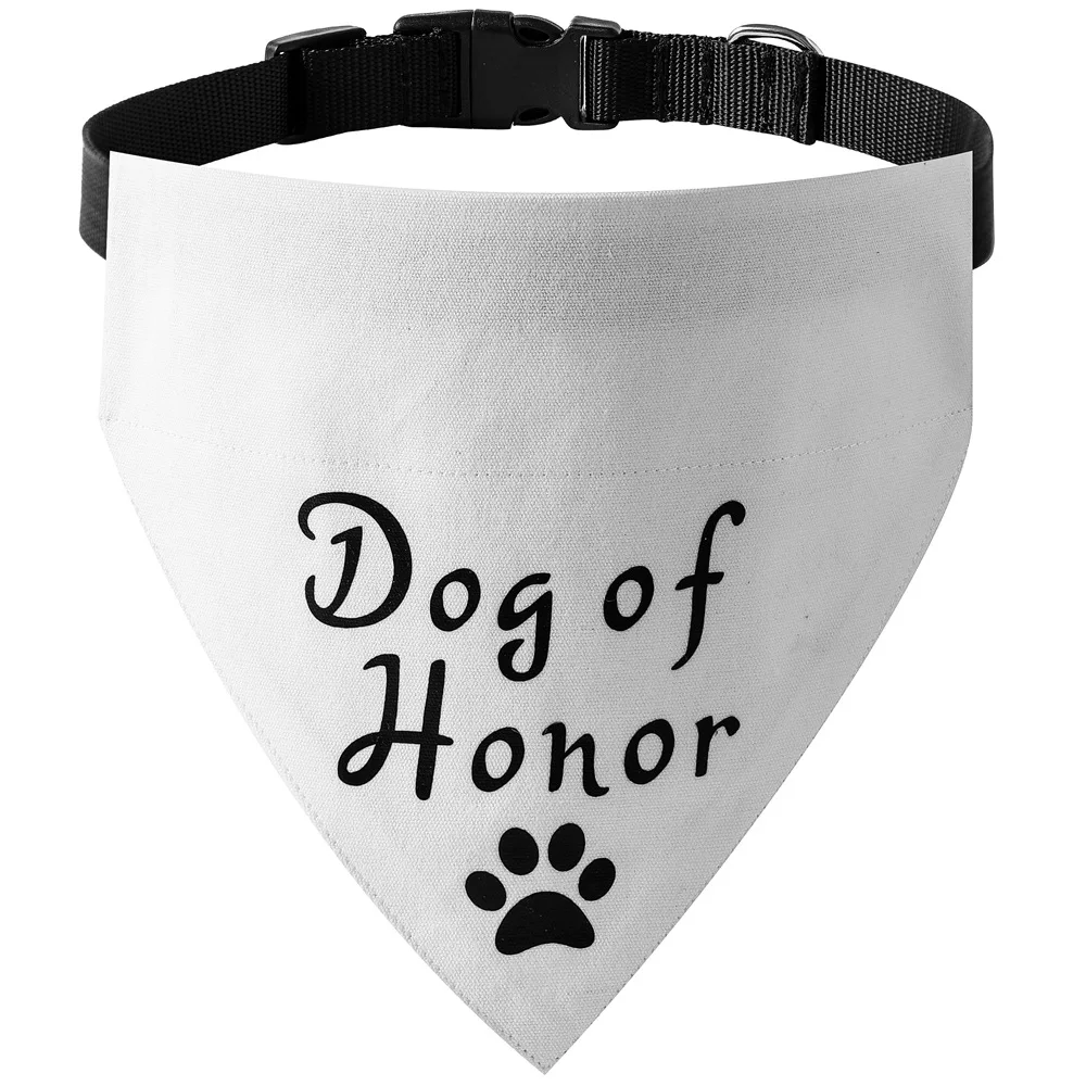 Sucado Hunde- und Katzen-Hochzeitskostüm-Halsband, Geeignet für Partys, Verstellbares Hunde-Bandana mit Schnellverschluss und D-Ring – Detail 20