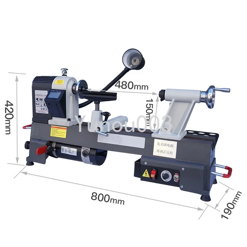 Woodworking Lathes 1.1m Miniature Machine Tools Lathes Household Lathes Turning Tool Woodworking Function Household Multi-lathes