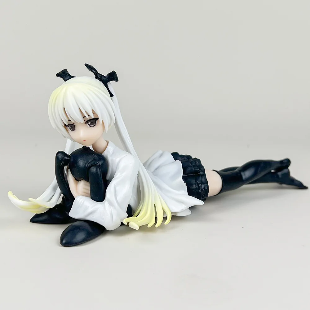 Nuevo Yosuga no Sora Kasugano Sora Lie Prone Oosture PVC figura de acción de dibujos animados adornos de coche modelo coleccionable GK juguete para regalo