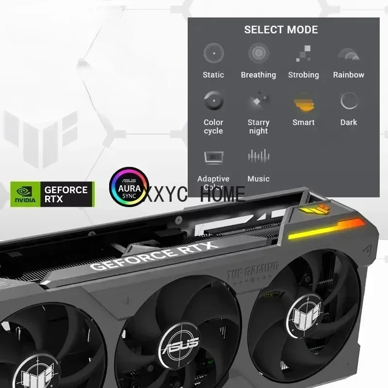 بطاقة رسومات 4090 ROG STRIX RTX4090 O24G GAMING GDDR6X 21000MHz 24GB 384bit تدعم اللوحة الأم INTEL AMD بطاقة فيديو HDCP