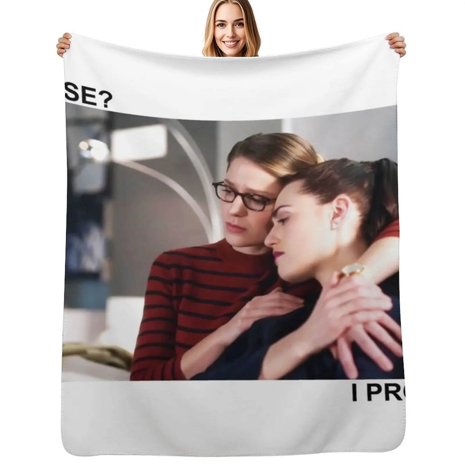 Supercorp Promise IPromise Throw Blanket Modern Design Soft Blanket for Home Decor