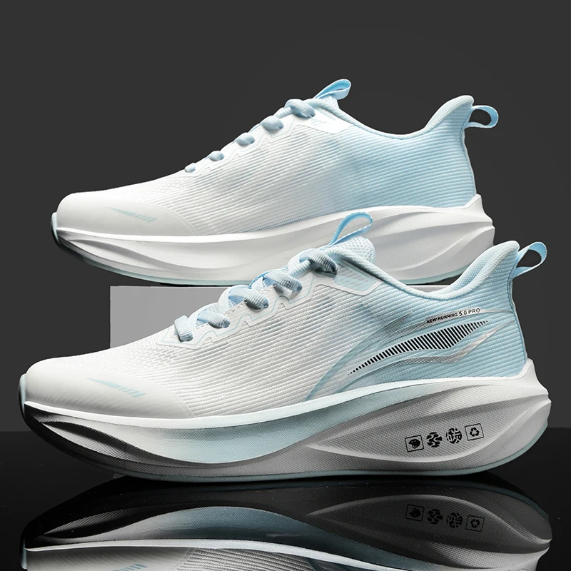 

unisex new sports shoes fashion versatile comfortable four season breathable wear-resistant thick soled running leisure sneakers