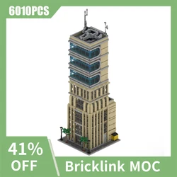 NEW 6010PCS City Hot Selling Street View Moc Modular Fantastic Four Tower model DIY creative ideas ChildToy birthday Gift Blocks