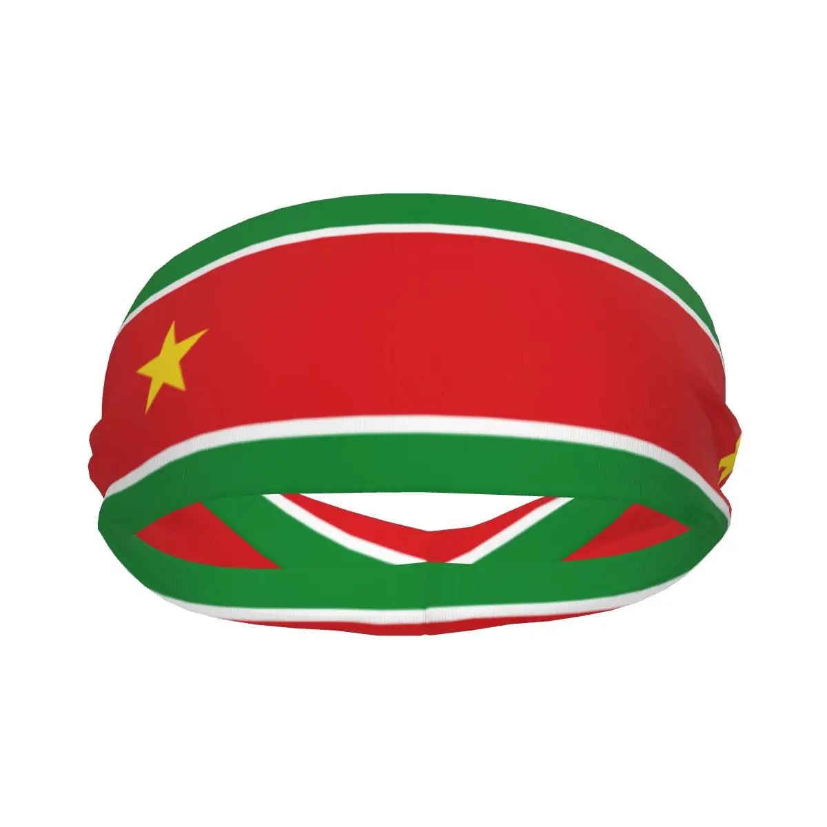 Custom Flag Of Guadeloupe Sport Headbands for Women Men Stretchy Moisture Wicking Gym Sweatband