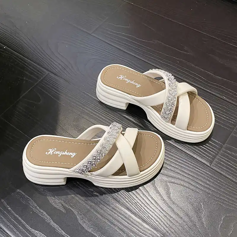 

Spring-autumn Super Lightweight Demi-season Sneakers Bath Slippers Shoes Womans Sandals Sports Lowest Price